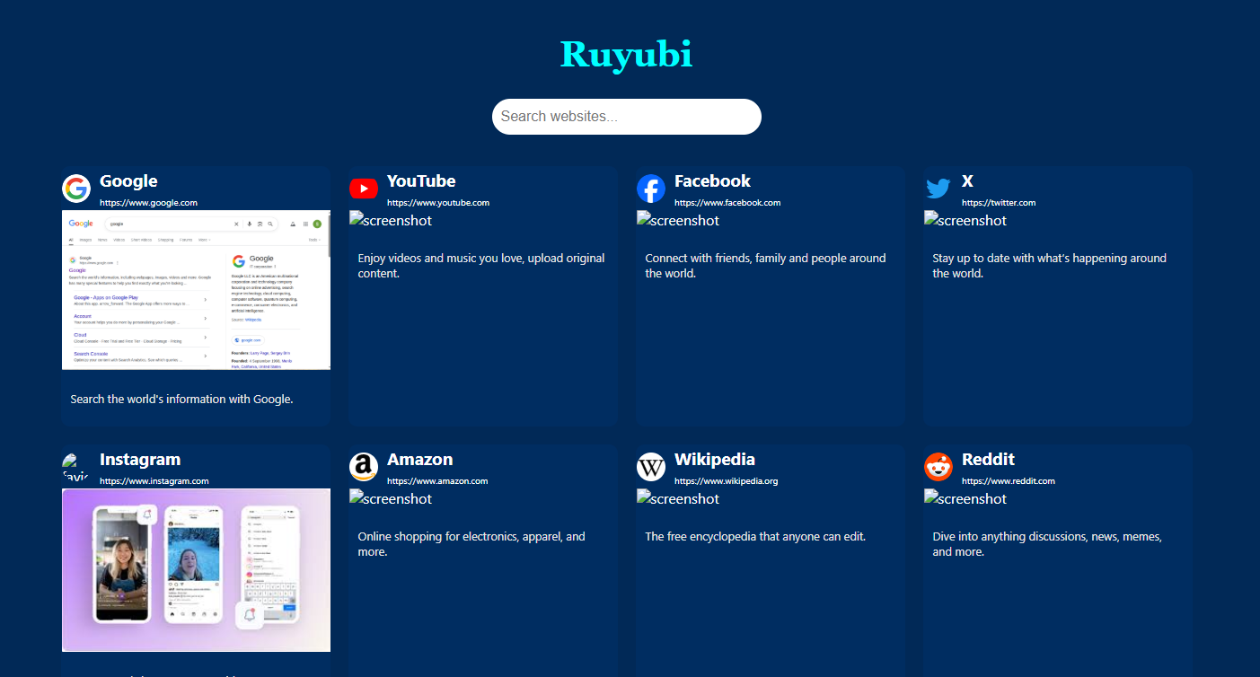Ruyubi Beta - Experimental digital platform